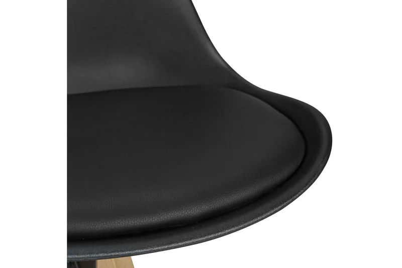 Sarkbank Barstolar 2-pack - Svart/Brun - Möbler - Stolar & fåtöljer - Barstol & barpall