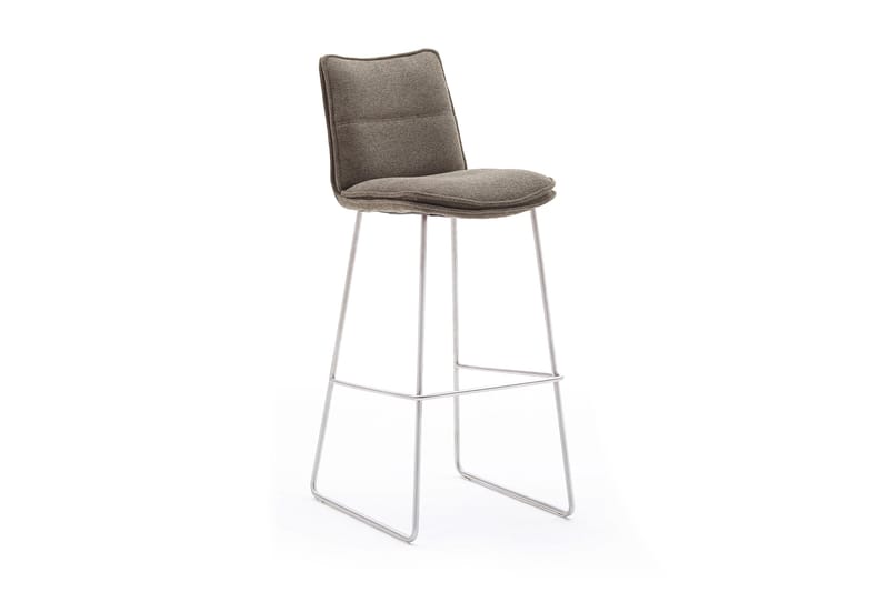 Sveen Barstol 45 cm - Brun/Silver - Möbler - Stolar & fåtöljer - Barstol & barpall