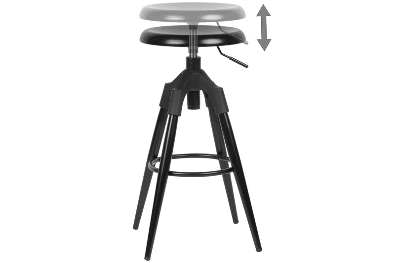 Vabensted Barstol - Svart - Möbler - Stolar & fåtöljer - Barstol & barpall