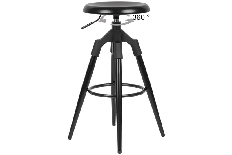 Vabensted Barstol - Svart - Möbler - Stolar & fåtöljer - Barstol & barpall