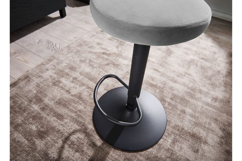 Willowdale Barstol - Ljusgrå/Svart - Möbler - Stolar & fåtöljer - Barstol & barpall