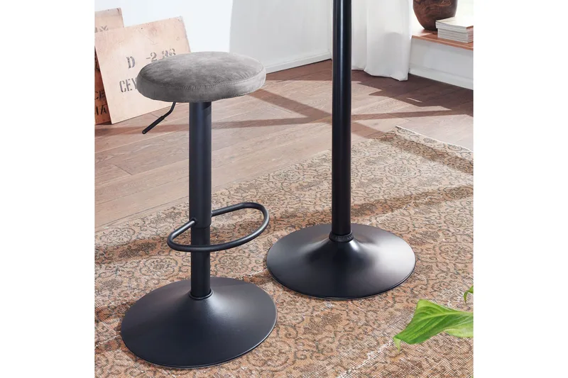Willowdale Barstol - Mörkgrå/Svart - Möbler - Stolar & fåtöljer - Barstol & barpall