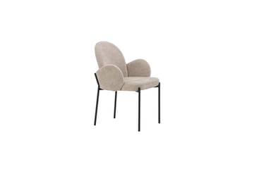 Blom Matstol - Beige - Möbler - Stolar & fåtöljer - Karmstol