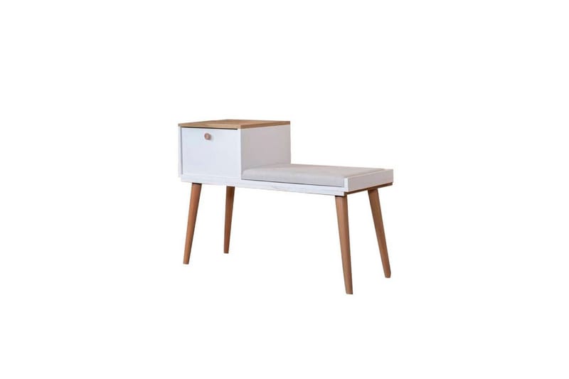 Bohem Sittpall - Vit - Möbler - Stolar & fåtöljer - Pall & puff