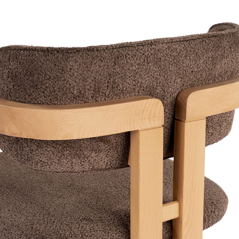 Bonavista Stol - brun och ek - Möbler - Stolar & fåtöljer - Matstol & köksstol