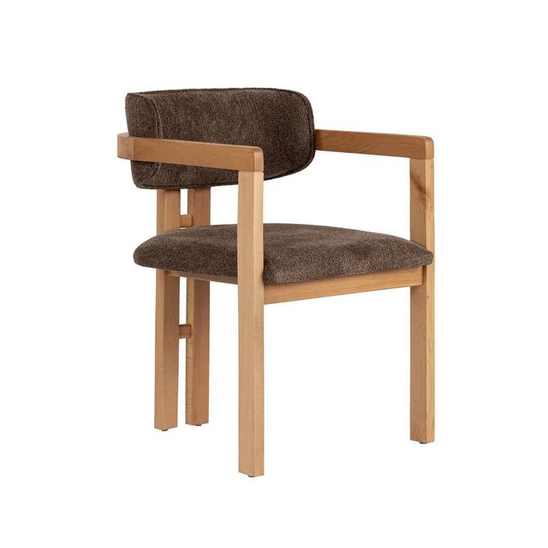 Bonavista Stol - brun och ek - Möbler - Stolar & fåtöljer - Matstol & köksstol