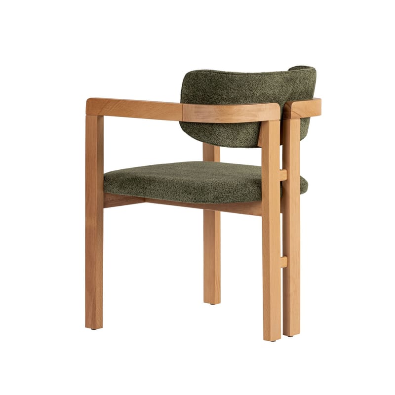 Bonavista Stol - grön och ek - Möbler - Stolar & fåtöljer - Matstol & köksstol