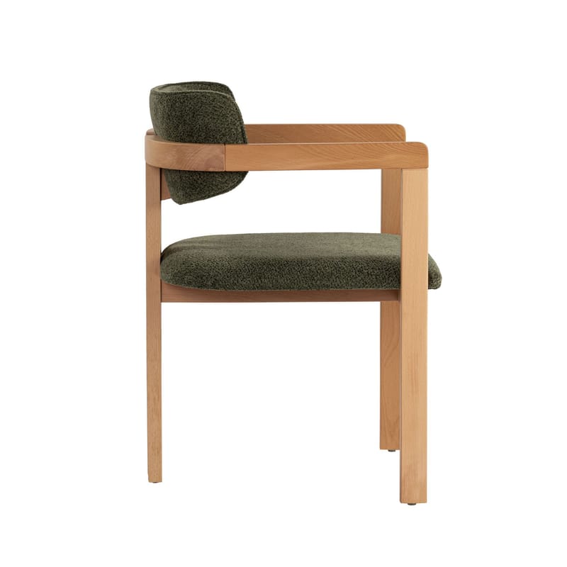 Bonavista Stol - grön och ek - Möbler - Stolar & fåtöljer - Matstol & köksstol