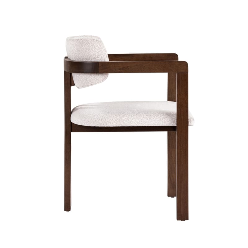 Bonavista Stol - vit och mörk valnöt - Möbler - Stolar & fåtöljer - Matstol & köksstol