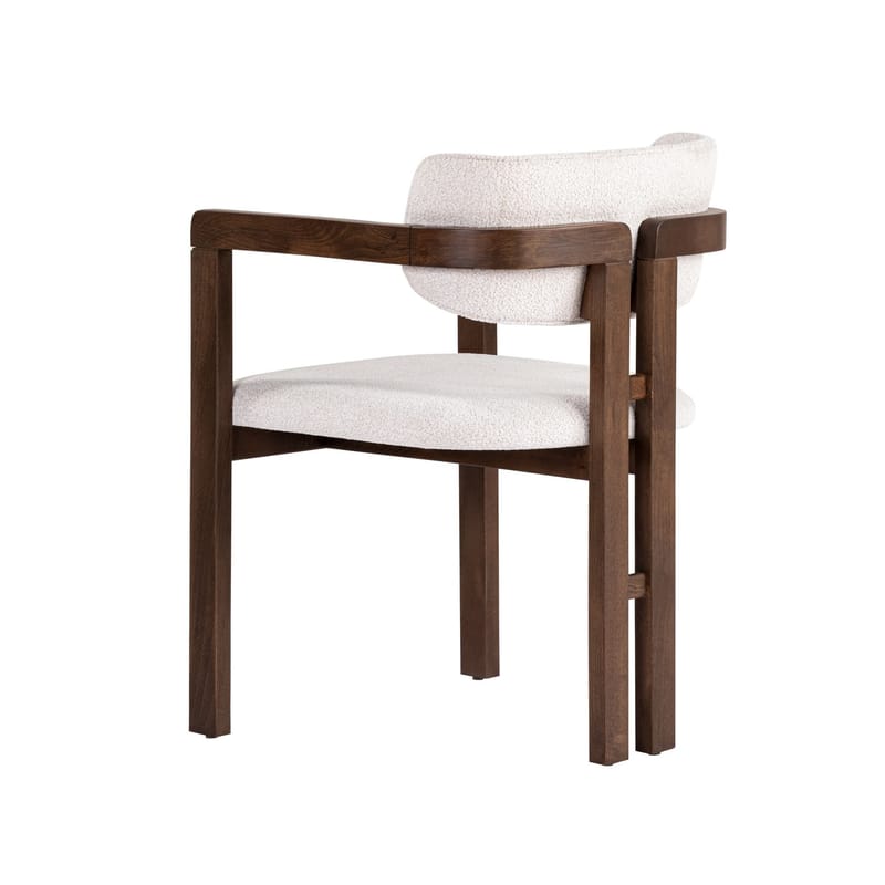 Bonavista Stol - vit och mörk valnöt - Möbler - Stolar & fåtöljer - Matstol & köksstol