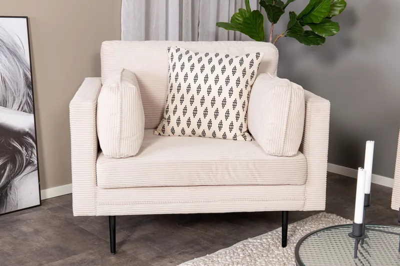 Boom Fåtölj - Beige - Möbler - Stolar & fåtöljer - Fåtölj