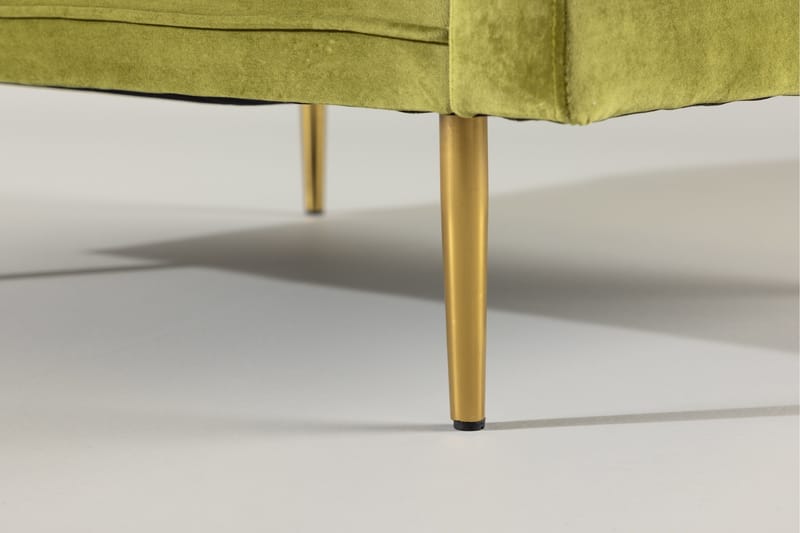 Boom Sammetssfåtölj - Green - Möbler - Stolar & fåtöljer - Fåtölj