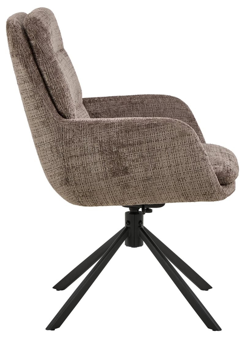 Brennor Matstol med armstöd - Dimmig Brun - Möbler - Stolar & fåtöljer - Matstol & köksstol