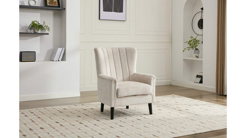 Brevalo Fåtölj i boucle - Cream - Möbler - Stolar & fåtöljer - Fåtölj