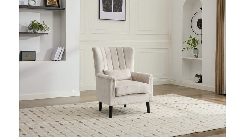 Brevalo Fåtölj i boucle - Cream - Möbler - Stolar & fåtöljer - Fåtölj