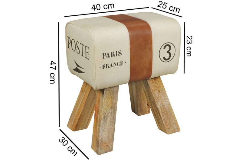 Brickworth Sittpall - Möbler - Stolar & fåtöljer - Pall & puff