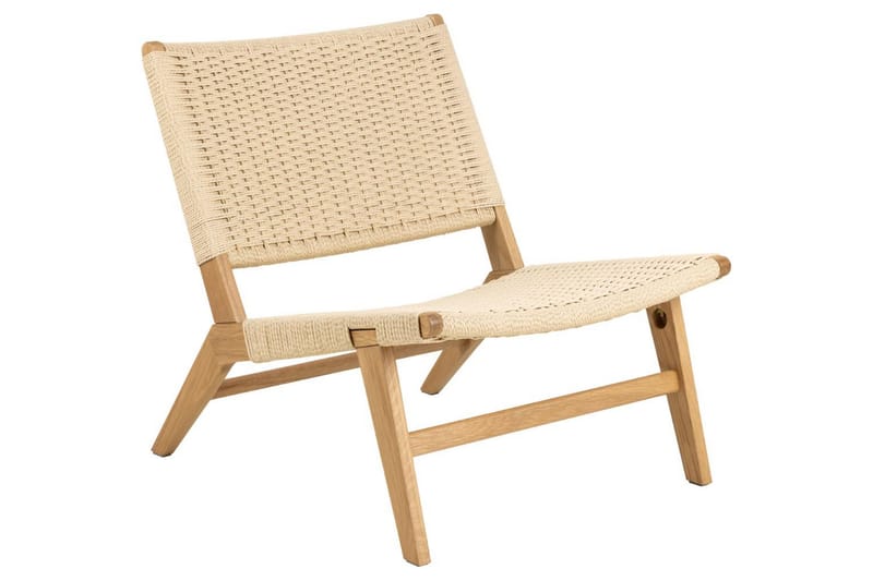 Brookmere Loungefåtölj - Vit - Möbler - Stolar & fåtöljer - Fåtölj