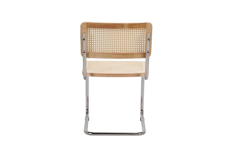 Build Matstol i Rotting - Natur/Krom - Möbler - Stolar & fåtöljer - Matstol & köksstol