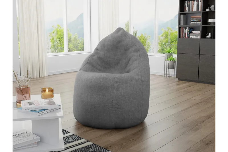 Buzzie Sittsäck 70 cm - Grå - Möbler - Stolar & fåtöljer - Sittsäck & sackosäck