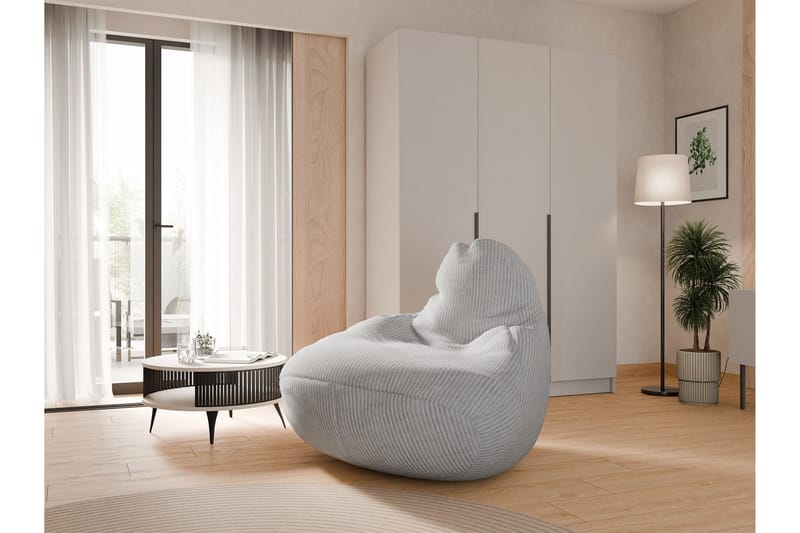 Buzzie Sittsäck 85 cm 120x - Grå - Möbler - Stolar & fåtöljer - Sittsäck & sackosäck