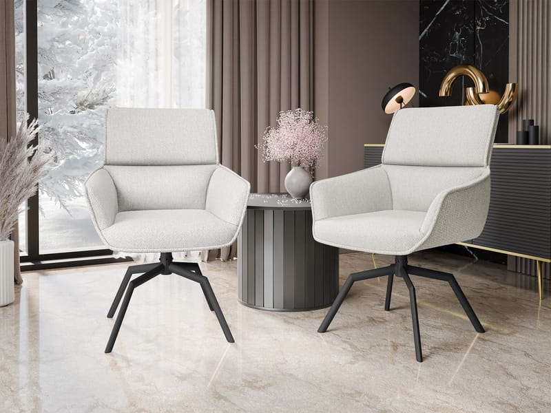 Calrosen Kontorsstol 2-pack - Beige - Möbler - Stolar & fåtöljer - Kontorsstol & skrivbordsstol