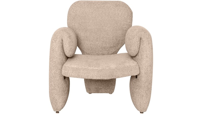 Calvero Fåtölj i tyg - Beige - Möbler - Stolar & fåtöljer - Fåtölj