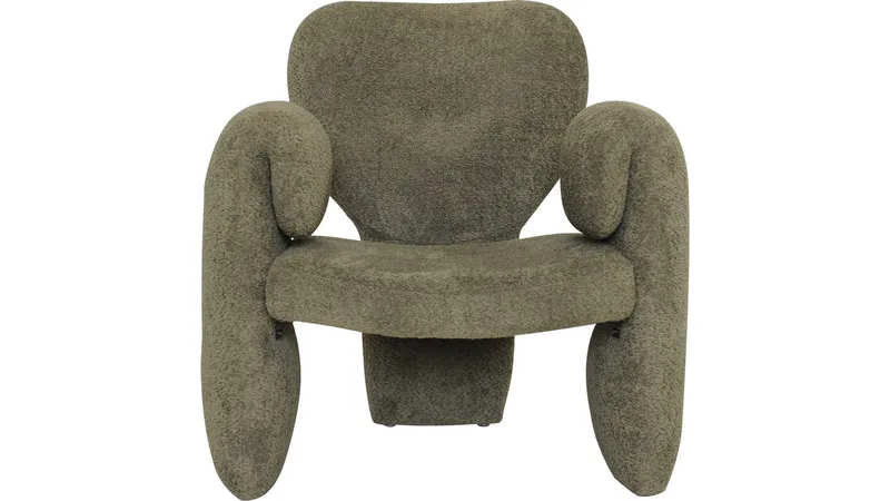 Calvero Fåtölj i tyg - Grön - Möbler - Stolar & fåtöljer - Fåtölj