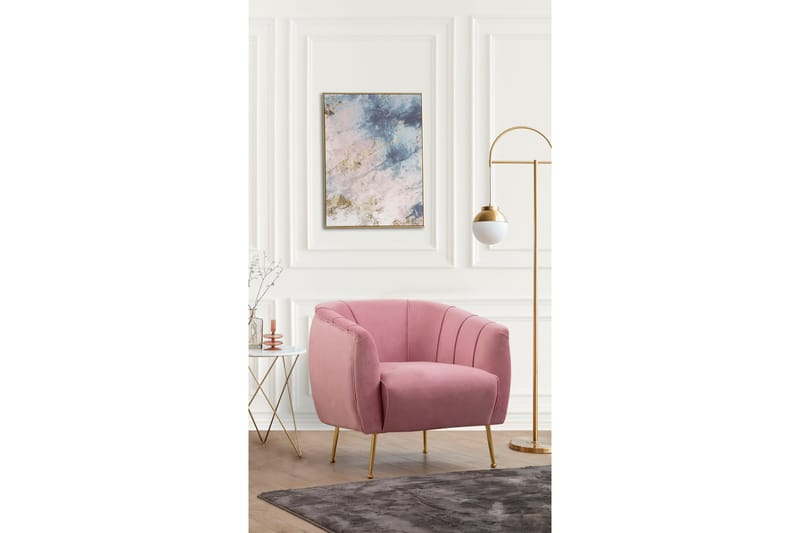 Caraquet Fåtölj - Rosa - Möbler - Stolar & fåtöljer - Fåtölj