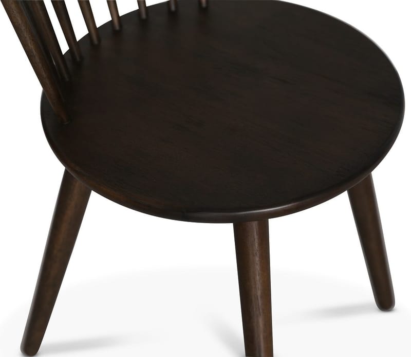 Castor pinnstol brunoljat trä - Smoked wood - Möbler - Stolar & fåtöljer - Matstol & köksstol