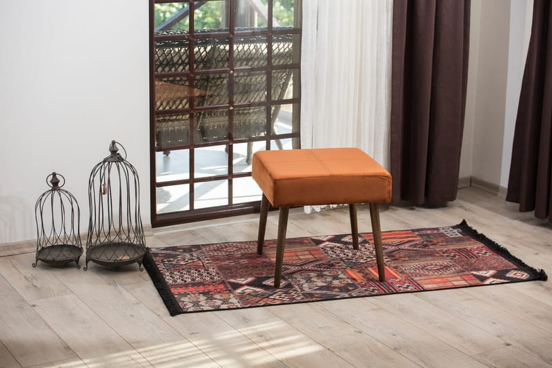 Chamoli Sittpall 45 cm - Orange - Möbler - Stolar & fåtöljer - Pall & puff