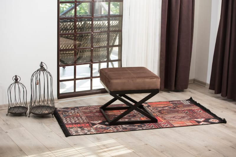 Chanda Sittpall 45 cm - Brun - Möbler - Stolar & fåtöljer - Pall & puff