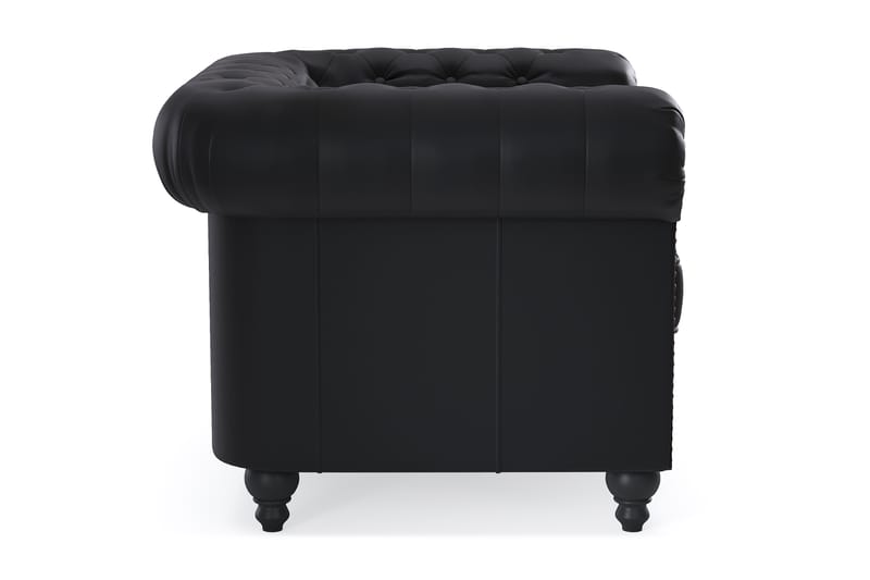 Chesterfield Deluxe Fåtölj - Svart - Möbler - Stolar & fåtöljer - Fåtölj