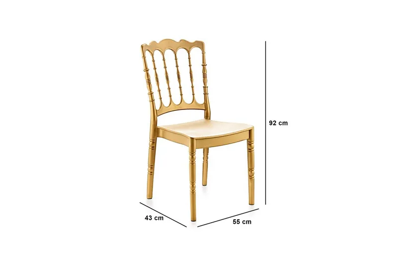 Clavon Matstol - Light Brun - Möbler - Stolar & fåtöljer - Matstol & köksstol