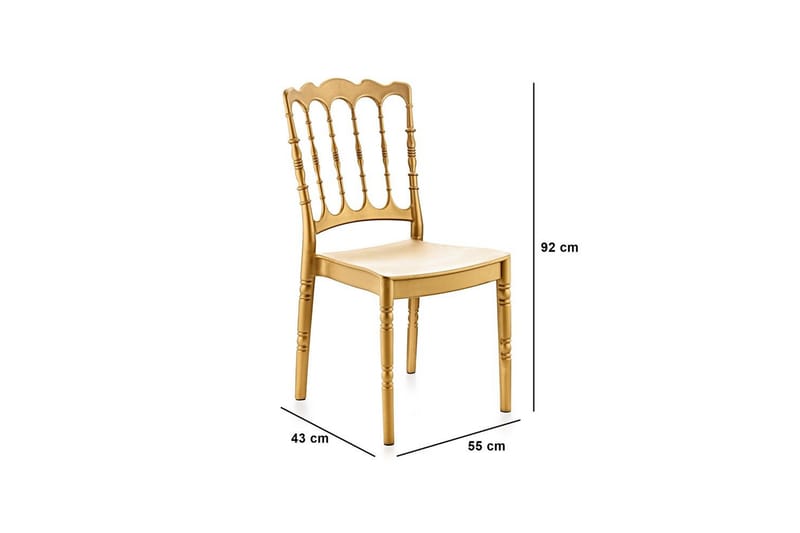 Clavon Matstol - Light Brun - Möbler - Stolar & fåtöljer - Matstol & köksstol