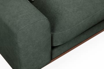 Copenhagen Premium Djup Fåtölj i Chenille - Grön - Möbler - Stolar & fåtöljer - Fåtölj