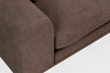 Copenhagen Premium Djup Fåtölj i Chenille - Mörkbrun - Möbler - Stolar & fåtöljer - Fåtölj