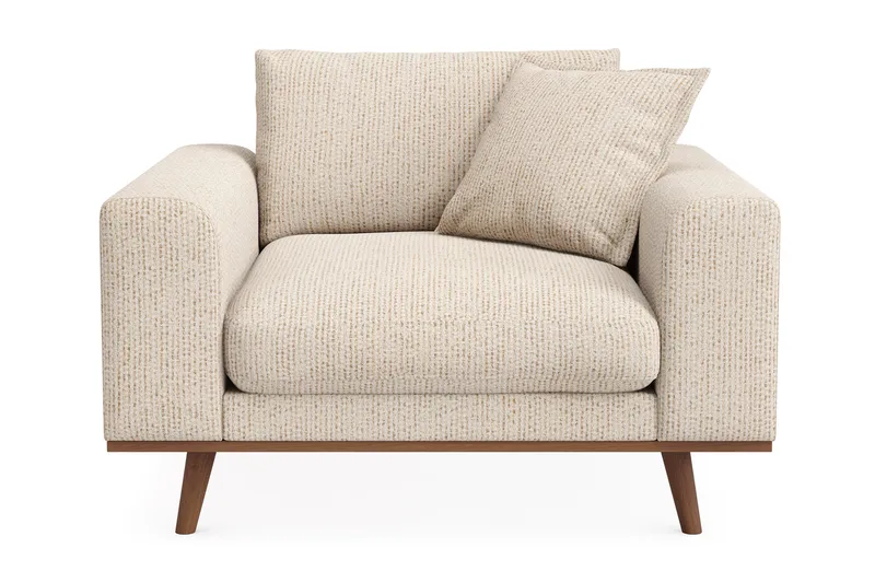 Copenhagen Premium Djup Fåtölj i Chenille, Beige