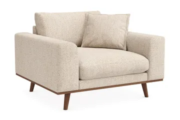 Copenhagen Premium Djup Fåtölj i Chenille - Beige - Möbler - Stolar & fåtöljer - Fåtölj