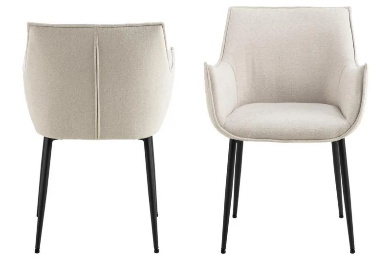 Crestlyn Karmstol - Beige - Möbler - Stolar & fåtöljer - Matstol & köksstol