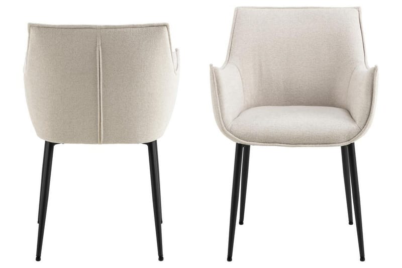 Crestlyn Karmstol - Beige - Möbler - Stolar & fåtöljer - Matstol & köksstol
