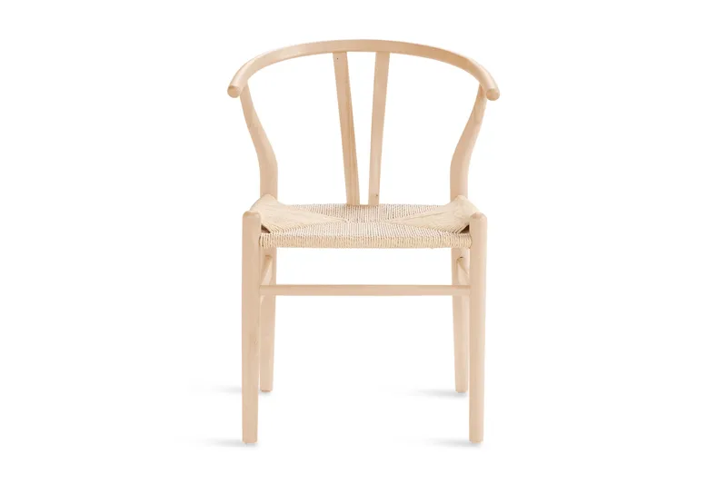 Dastoori Matstol med Armstöd - Vitlaserad / Ek / Trä / Natur - Möbler - Stolar & fåtöljer - Matstol & köksstol
