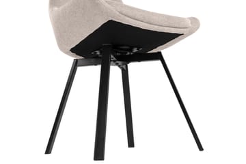 Delera Matstol i Tyg - Beige - Möbler - Stolar & fåtöljer - Matstol & köksstol