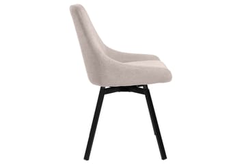 Delera Matstol i Tyg - Beige - Möbler - Stolar & fåtöljer - Matstol & köksstol