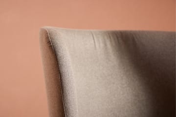 Edina Matstol i Tyg med Metallben - Beige - Möbler - Stolar & fåtöljer - Matstol & köksstol