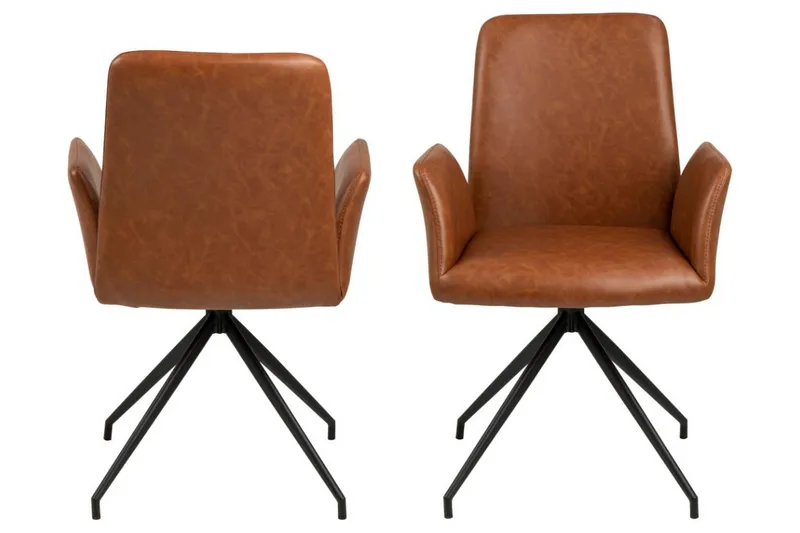 Edwuna Karmstol - Brun - Möbler - Stolar & fåtöljer - Matstol & köksstol