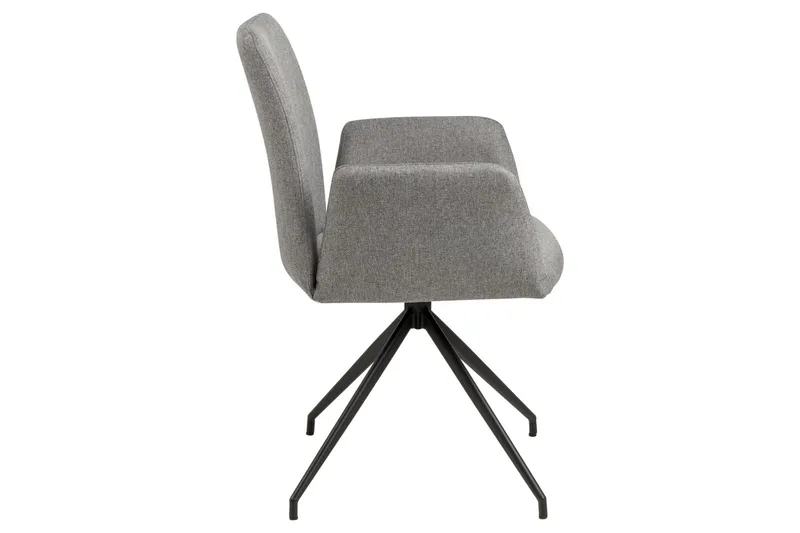 Edwuna Karmstol - Grå - Möbler - Stolar & fåtöljer - Matstol & köksstol