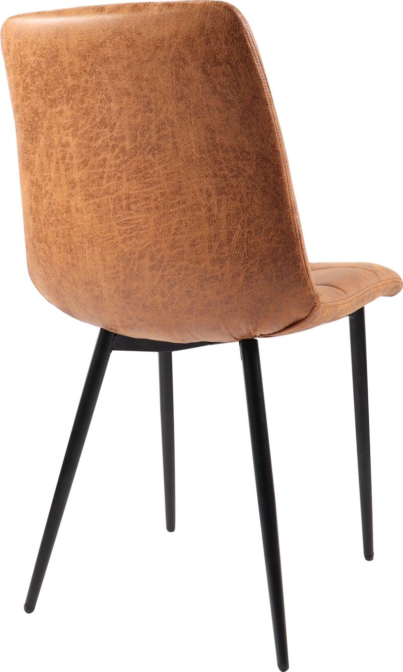 Eksjö stol i Cognac microfiber - Cognac - Möbler - Stolar & fåtöljer - Matstol & köksstol