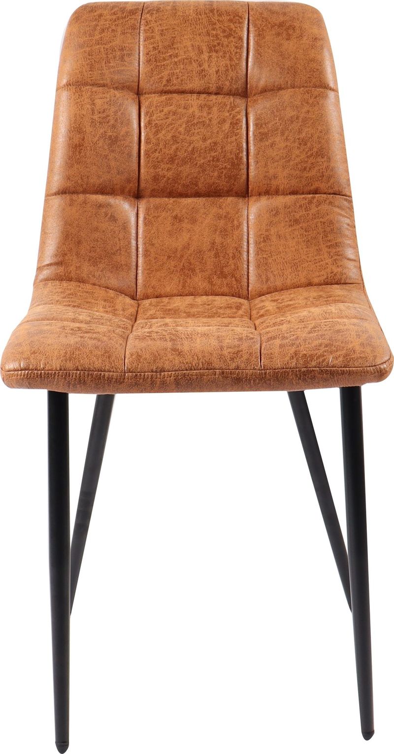 Eksjö stol i Cognac microfiber, Cognac