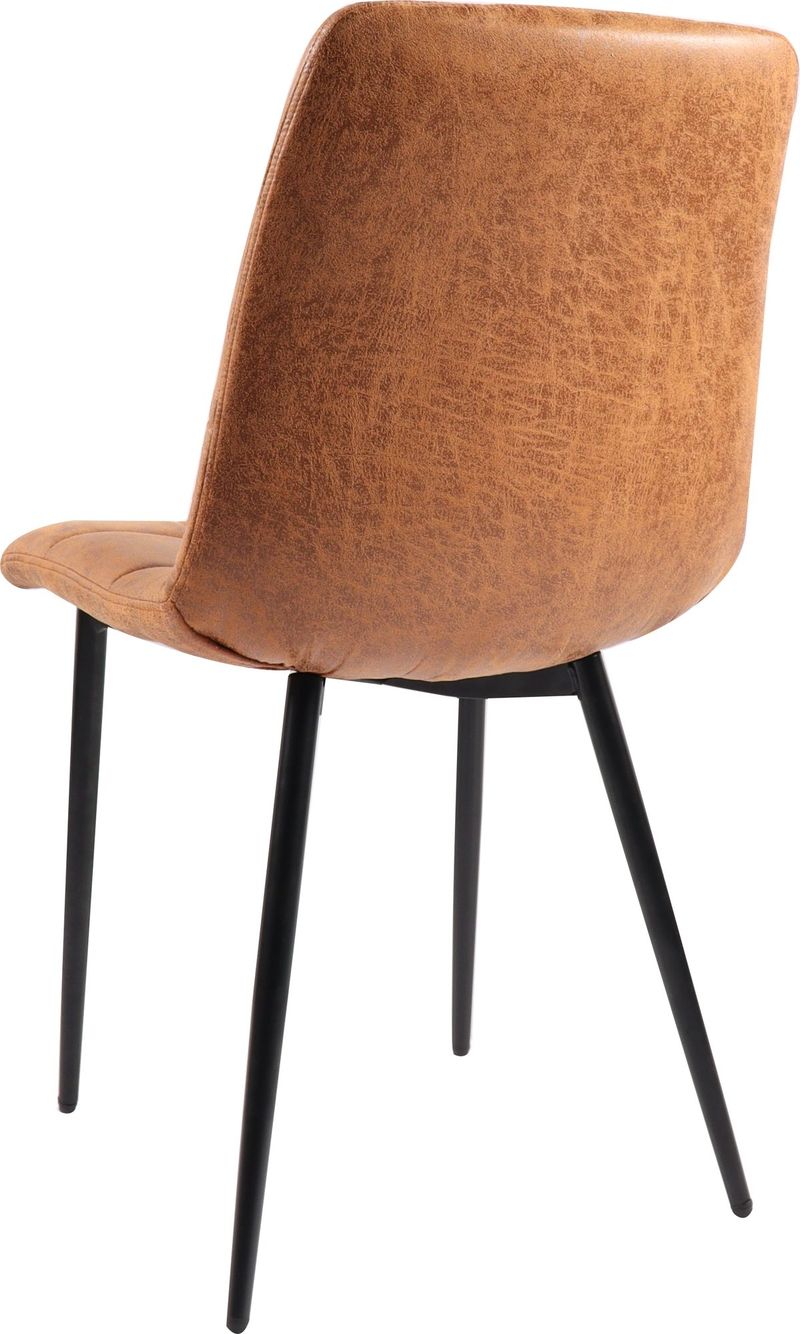 Eksjö stol i Cognac microfiber - Cognac - Möbler - Stolar & fåtöljer - Matstol & köksstol