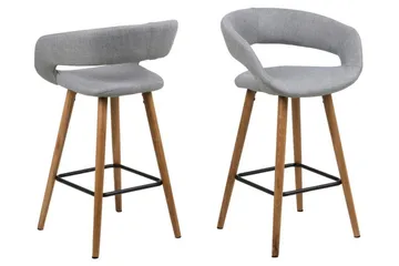 Elsita Barstol 89 cm - Grå - Möbler - Stolar & fåtöljer - Barstol & barpall